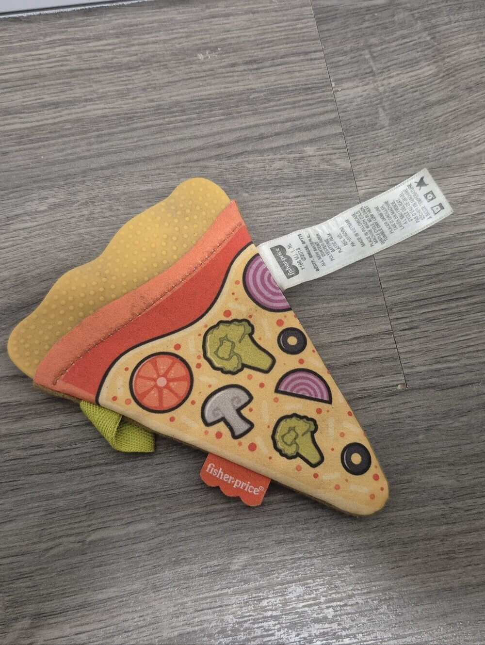*5/$25* Fisher Price Pizza Slice Crinkle Toy